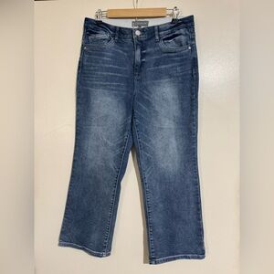 Wit & Wisdom Women's Wide leg Blue Jeans size 12